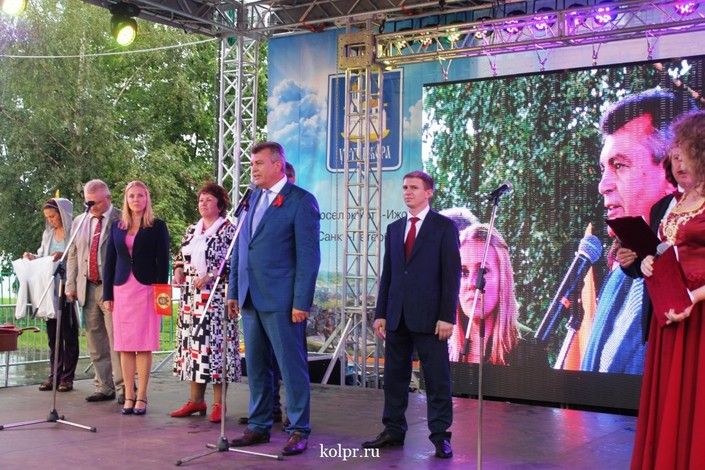 В поселке Усть-Ижора отметили 776-ю годовщину Невской битвы (фото)