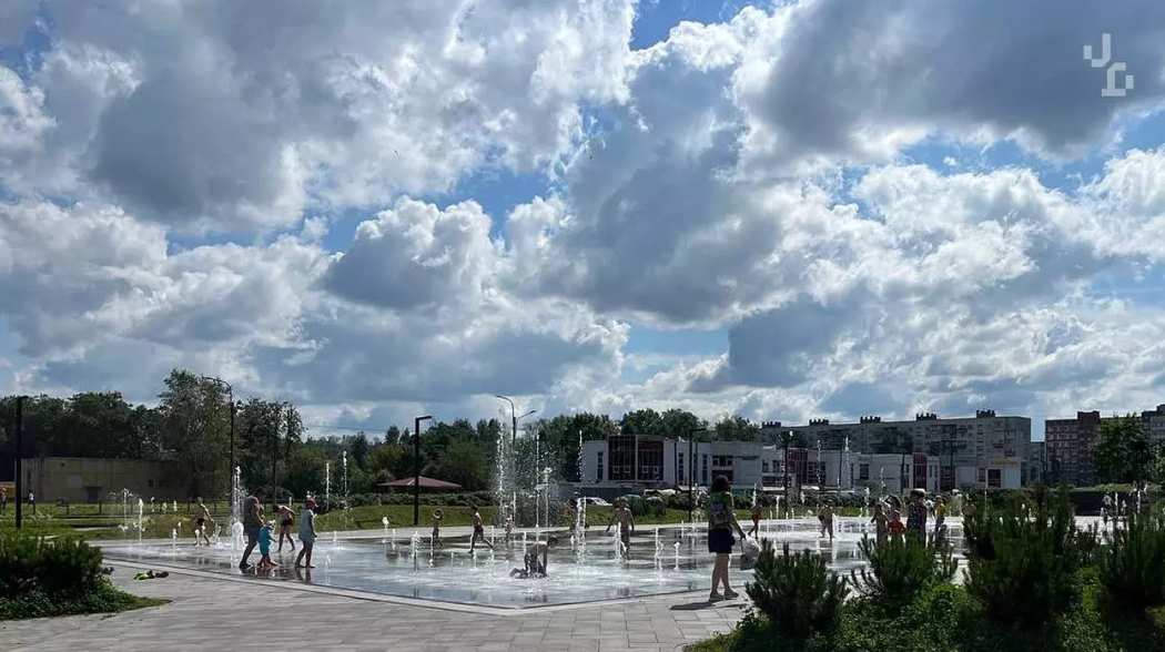 Фонтан в парке Поколений закрыт до 18 августа