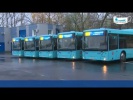 Ставка на экологичность. В Колпинском автобусном парке к испытаниям готовят новые машины  Телеканал Санкт-Петербург