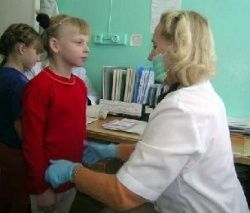 В Колпинском районе проводится диспансеризация детей