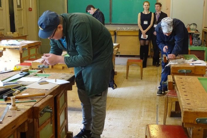 В колпинской школе прошла Всероссийская олимпиада по технологии