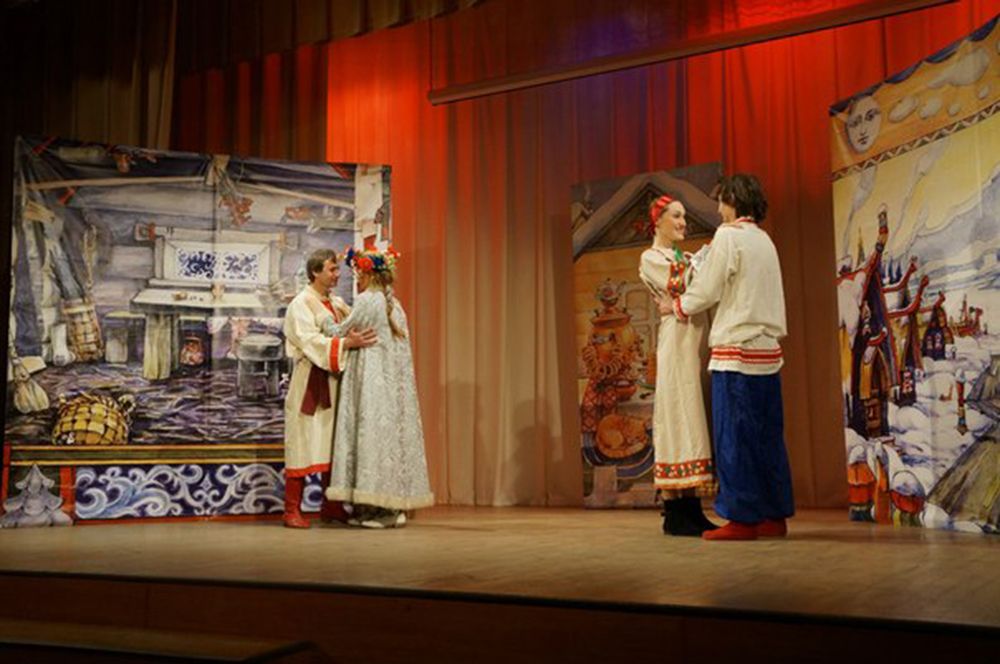 Завершился показ спектакля "Снегурочка" в исполнении Театра "Новое Поколение"