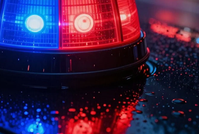 На Вознесенском шоссе автобус съехал в кювет и опрокинулся на бок