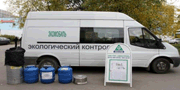 Экомобили соберут отходы в четырех районах Петербурга