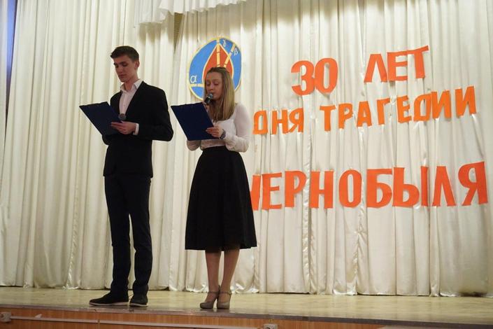 В Колпинском районе прошли первые мероприятия, приуроченные к 30-летию катастрофы на Чернобыльской атомной электростанции