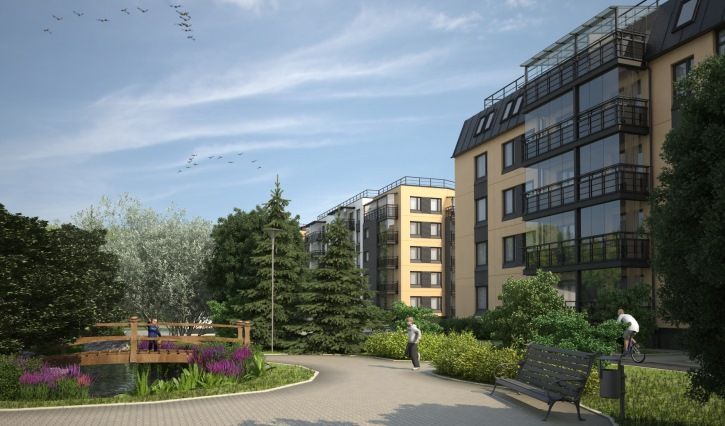 «Ленстройтрест» начинает возводить стены финского городка «Юттери»