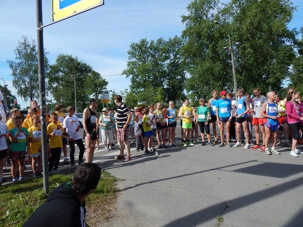 В Колпино прошел легкоатлетический пробег