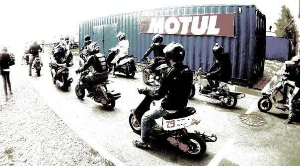 Результаты 3 этапа Чемпионата СПб по гонкам на скутерах и питбайках в Колпино 28.07.2013