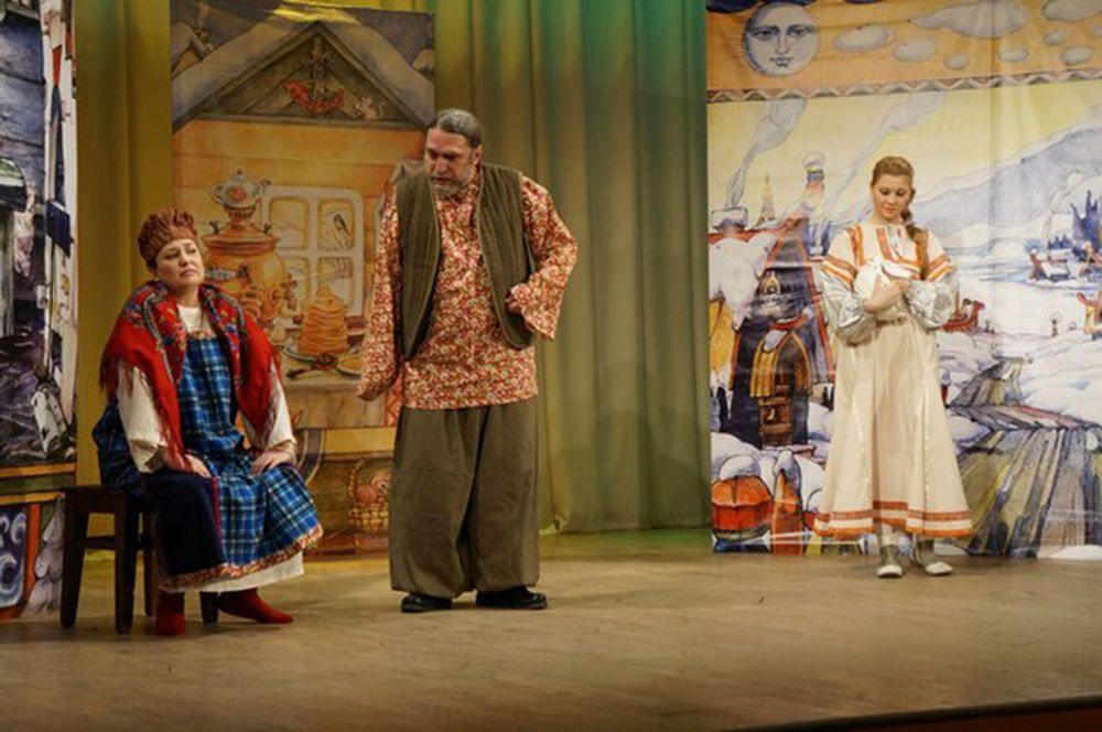 Завершился показ спектакля "Снегурочка" в исполнении Театра "Новое Поколение"