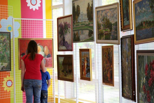 Открылся выставочный зал объединения колпинских художников «Талант»