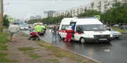 ДТП в Колпинском районе. ДТП в Колпинском районе.