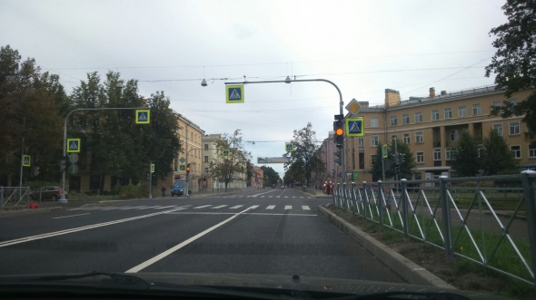 На проспекте Ленина заработал новый светофор
