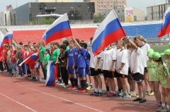 Команда бойцов трудовых отрядов района приняла участие в Спартакиаде молодежных трудовых отрядов Петербурга