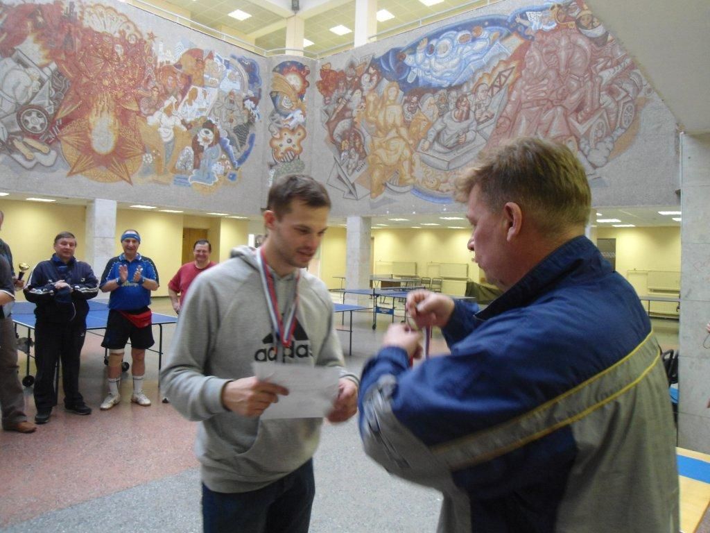 В эти выходные прошло первенство Колпинского района по настольному теннису