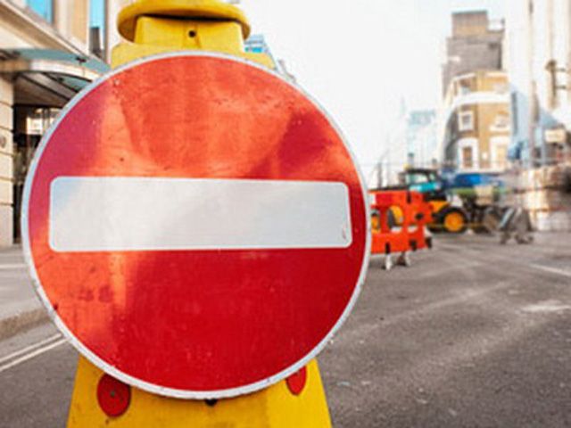 Ограничение и закрытие движения Ограничение и закрытие движения