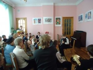 В библиотеке-филиале №1 состоялся концерт, посвященный 70-летию полного снятия блокады Ленинграда