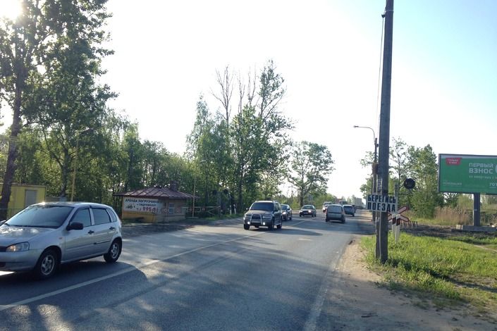 По просьбе жителей переезд на Петрозаводском шоссе отремонтирован