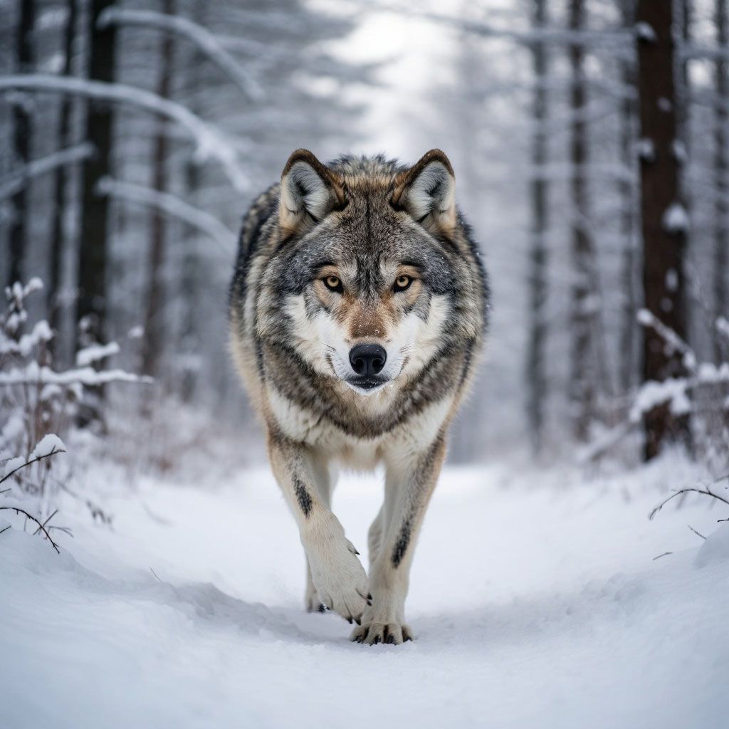 Ребёнку в Карелии разрешили опаздывать на уроки из-за облюбованной волками дороги до школы