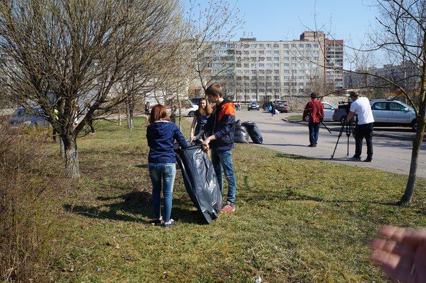 В Колпино прошла эко-акция