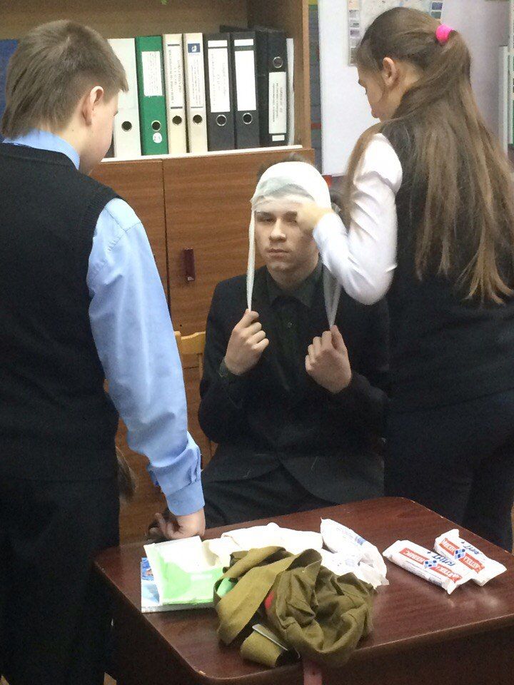 В Колпино прошли соревнования по медико-санитарной подготовке среди дружин юных пожарных