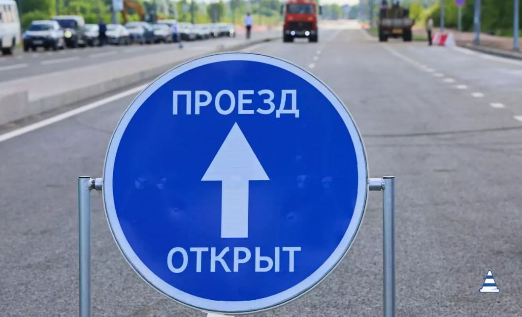 По реконструированным участкам Колпинского шоссе открыли движение