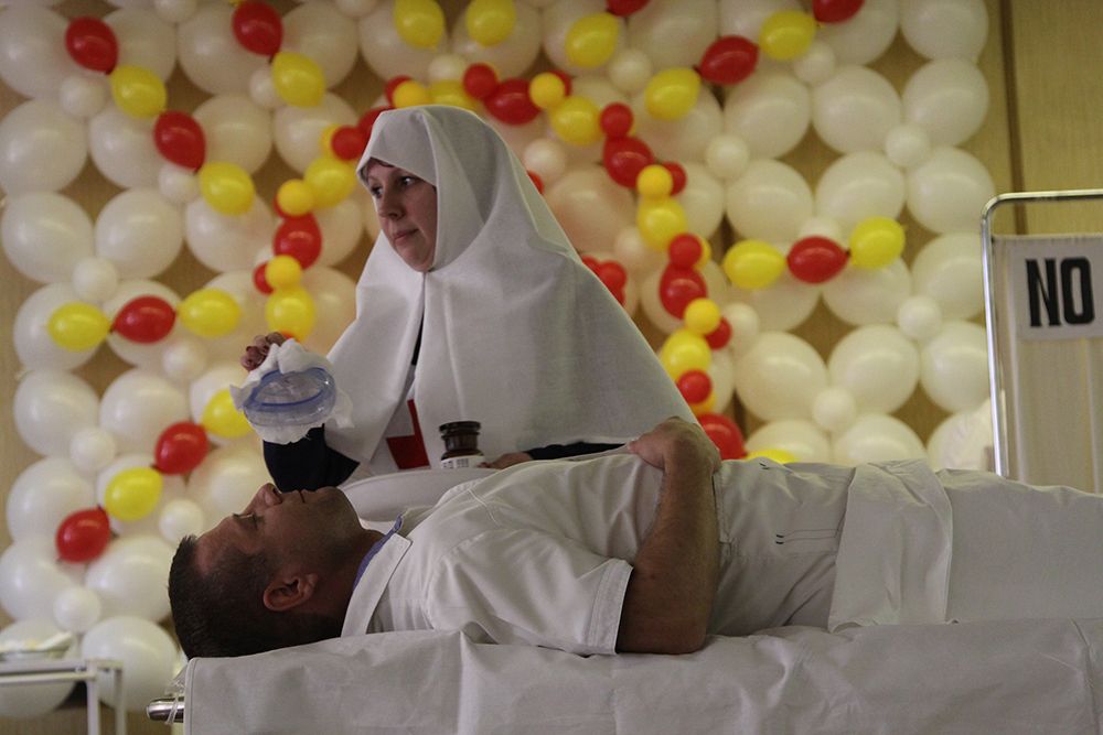 В 22-й больнице в 22-й раз прошел конкурс медсестер.