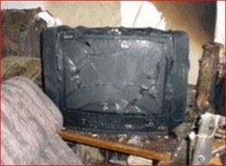 Пожар в Колпинском районе