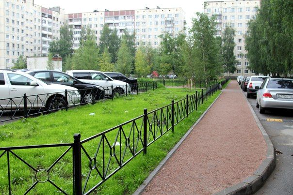 На Заводском, 54 скоро начнется II этап работ по благоустройству