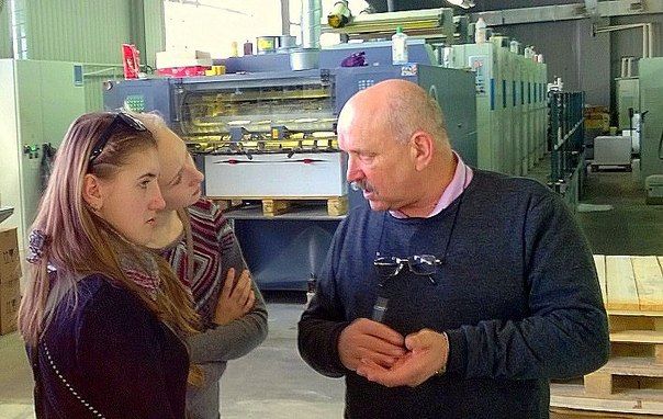 Юные журналисты побывали в типографии