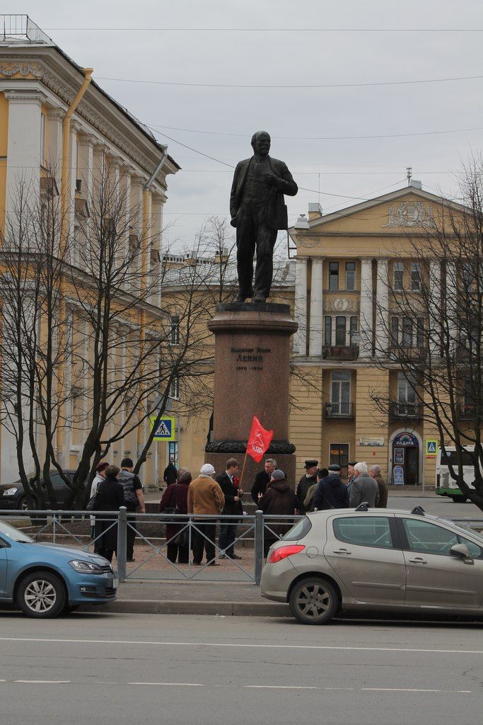 В Колпино отметили день рождения Ленина (Фото)