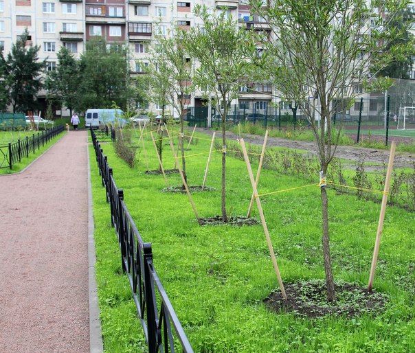 На Заводском, 54 скоро начнется II этап работ по благоустройству