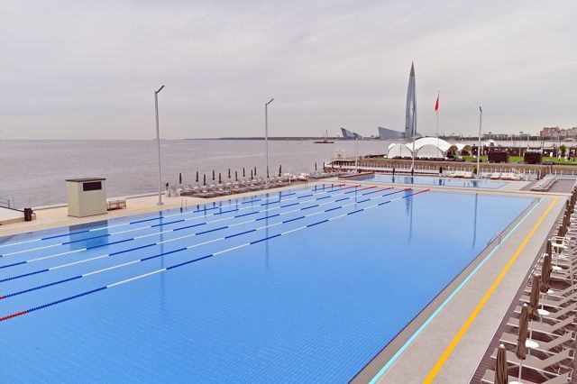 В Петербурге открыли 50-метровый всесезонный бассейн В Петербурге открыли 50-метровый всесезонный бассейн