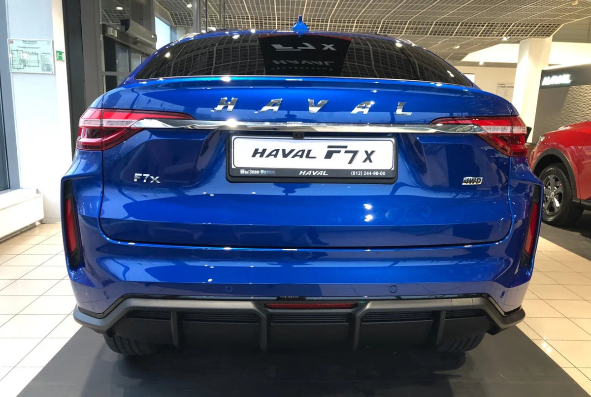 Haval завершила в России продажи кроссовера F7x