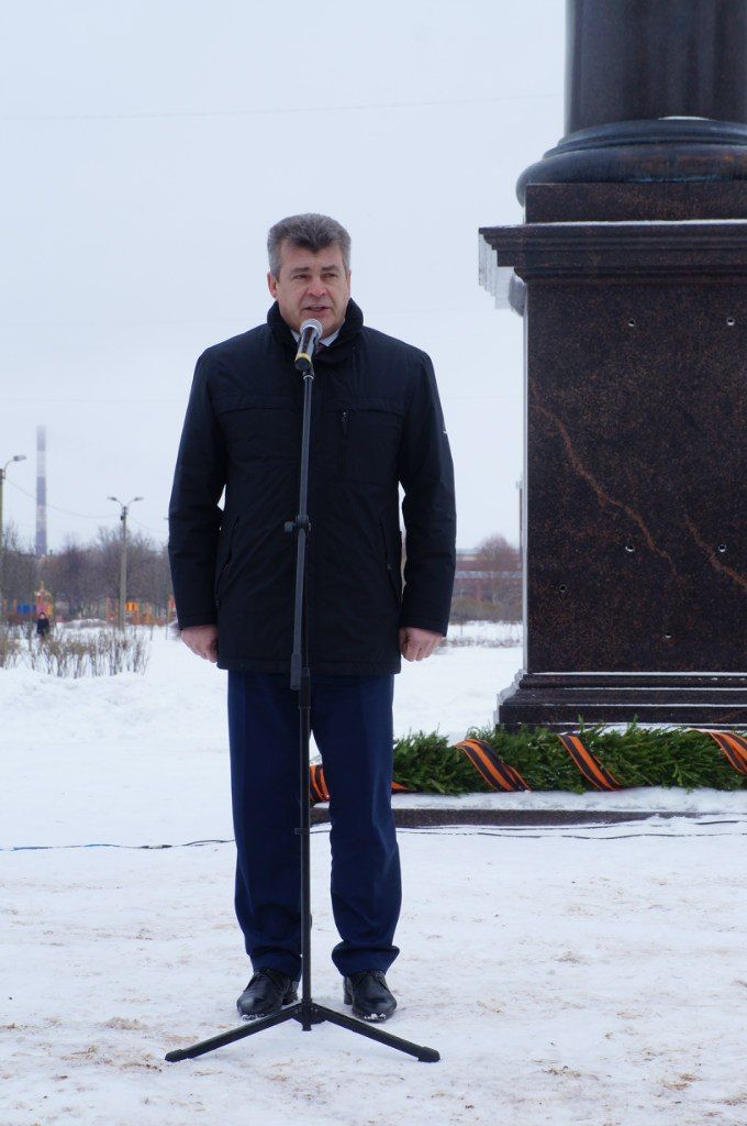 19 февраля в Колпинском районе прошла акция «Маршрут славы».