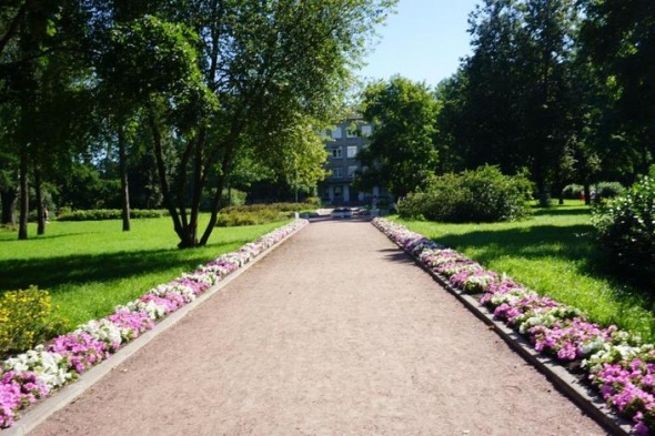 Сады колпино. Городской сквер Колпино. Городской сад Колпино. Сквер на Тверской Колпино. Троицкий сад Колпино.