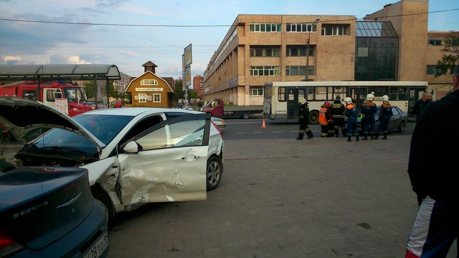 ДТП у «вертолета» (фото)