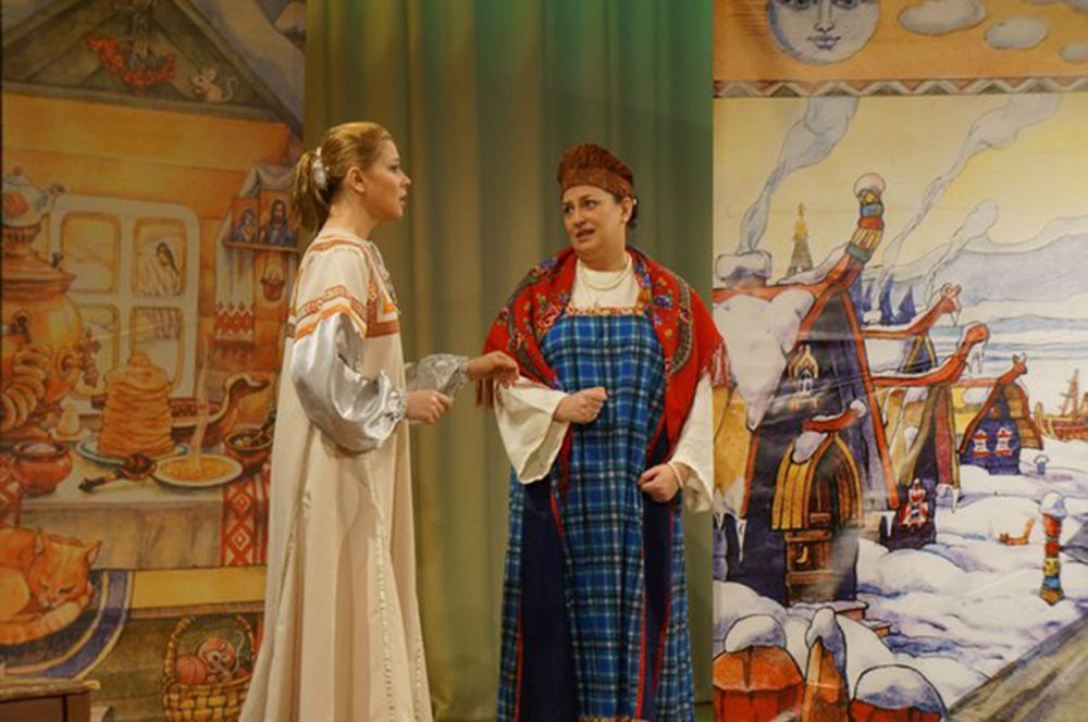 Завершился показ спектакля "Снегурочка" в исполнении Театра "Новое Поколение"