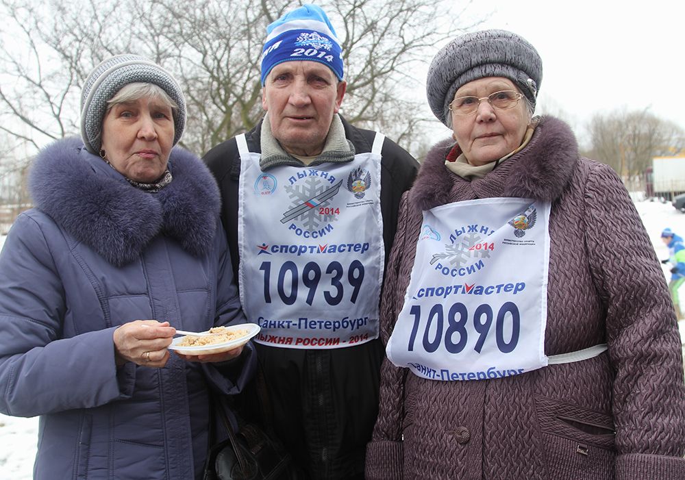 Колпинский этап «Лыжни России-2014»