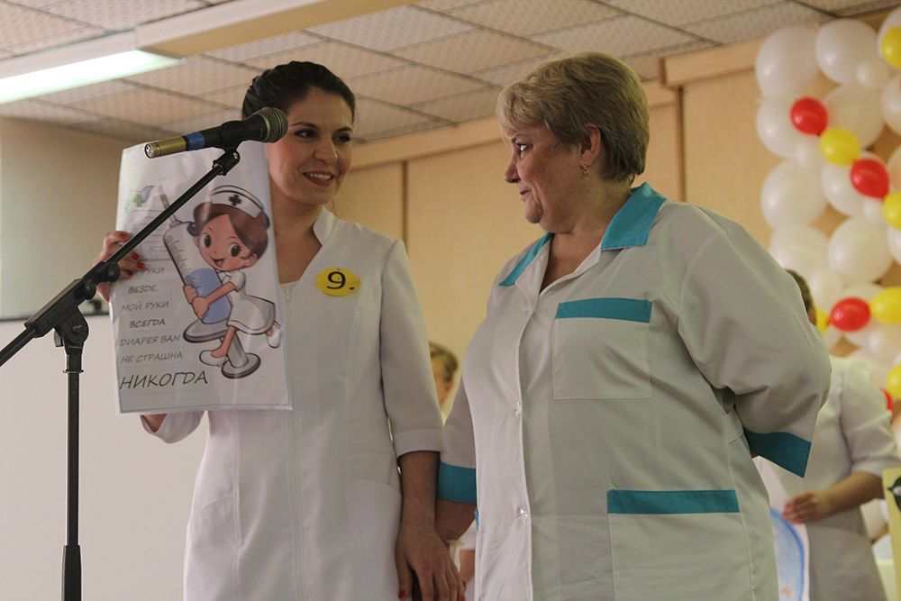 В 22-й больнице в 22-й раз прошел конкурс медсестер.