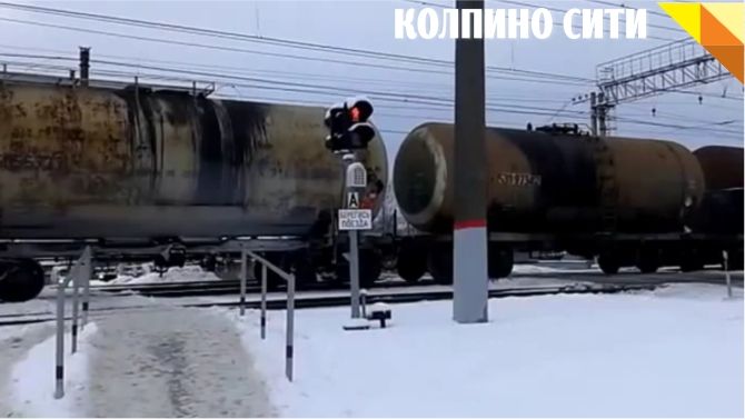 Ж/Д переезд в Металлострое: Новый &quot;подарок&quot; от РЖД - 27.01.2015 (Видео)