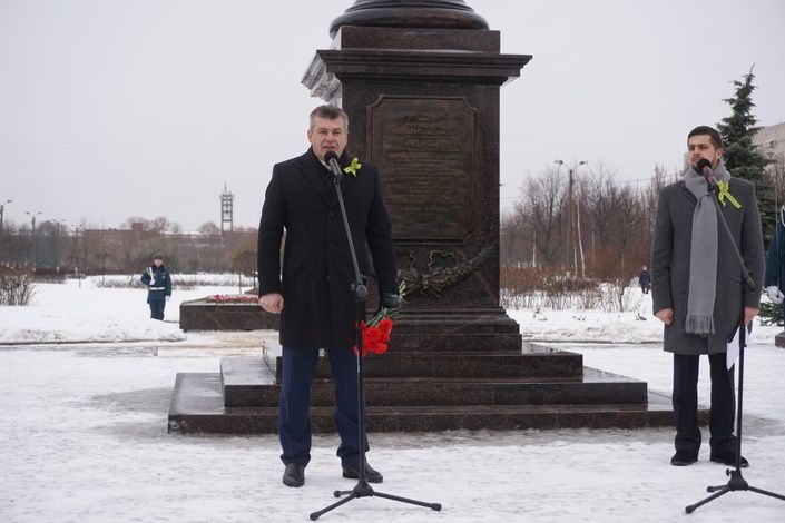 В Колпинском районе прошли мероприятия, посвященные 72-й годовщине полного освобождения Ленинграда от фашистской блокады