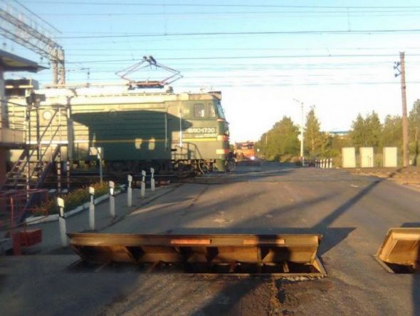 В Понтонном произошел транспортный коллапс