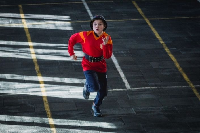 Юные спортсмены школы № 454 завоевали третье место в соревнованиях по пожарно-прикладному спорту