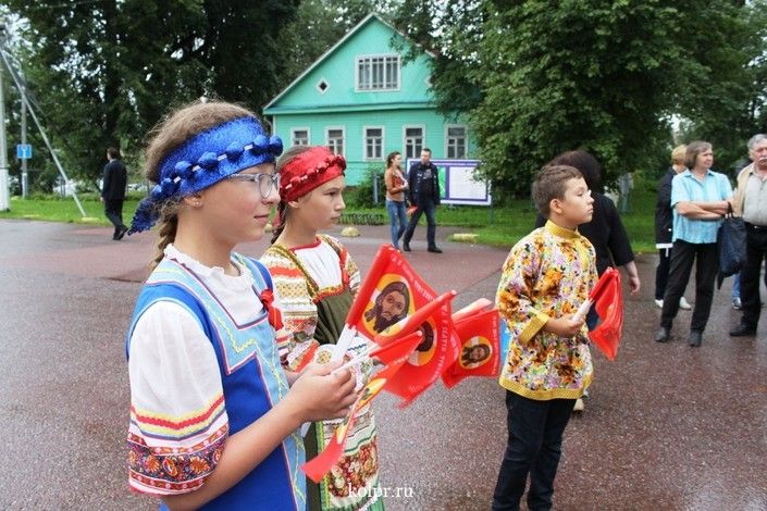 В поселке Усть-Ижора отметили 776-ю годовщину Невской битвы (фото)