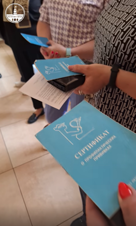 В Колпинском районе проходит прививочная кампания против гриппа