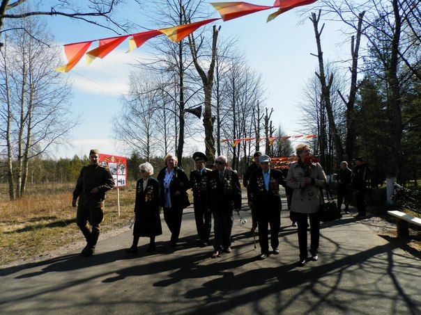 Встреча ветеранов на Невском пятачке (фото,видео)