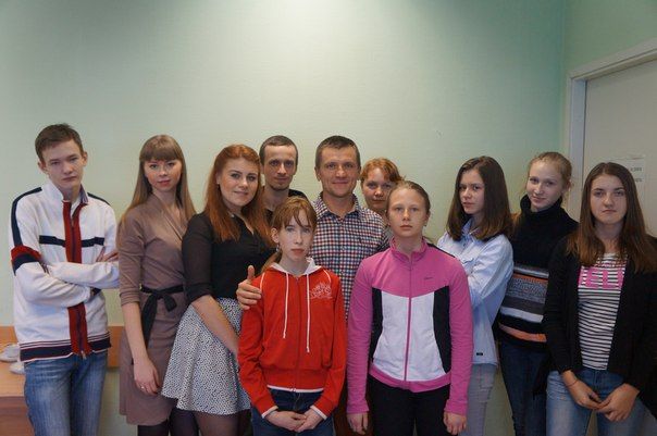 Встреча молодежи с конькобежцем, мастером спорта России