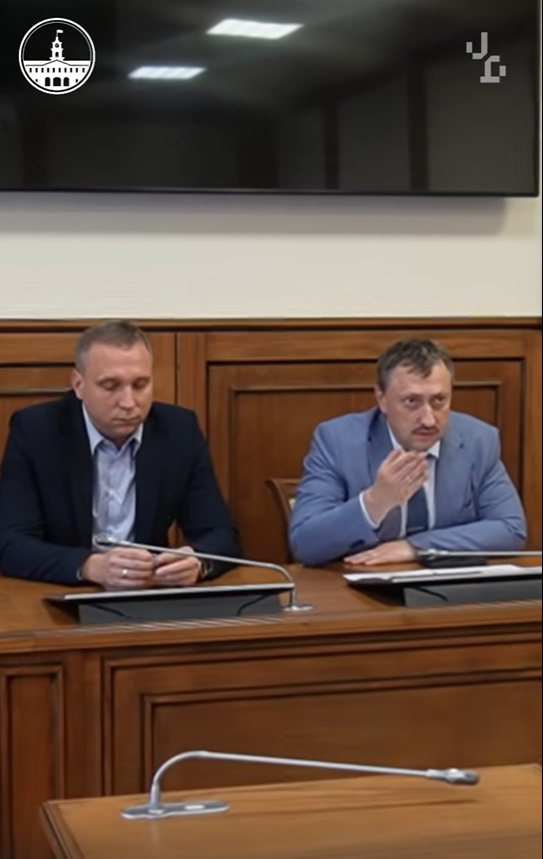 Глава администрации Колпинского района Николай Гордей представил коллегам участника городской программы «Время героев»
