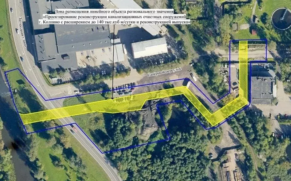 Новостройки Колпинского района и намыв подключат к городской системе водоотведения и очистки