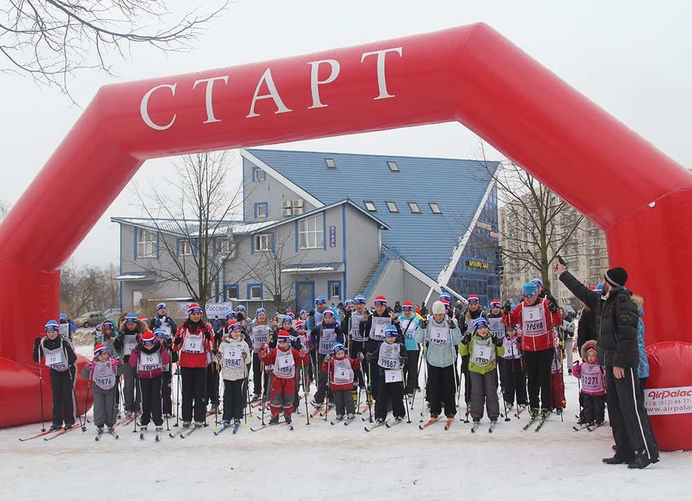 Колпинский этап «Лыжни России-2014»